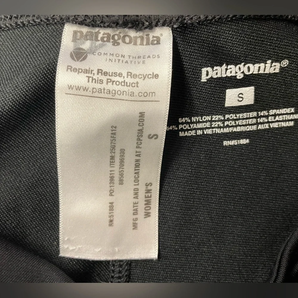 Patagonia Capri Black Leggings